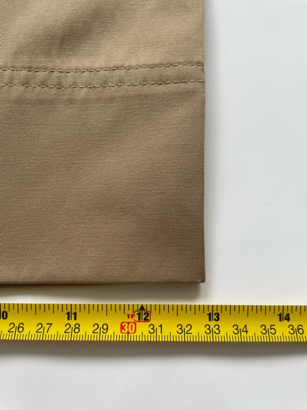 High-Waist Wide Leg Pants in Khaki - Picture 14 of 14